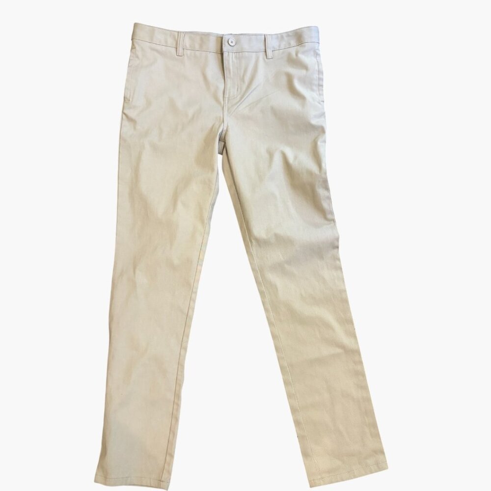 French Toast School Uniform Girls Skinny Fit Stretch Twill Pant-Youth